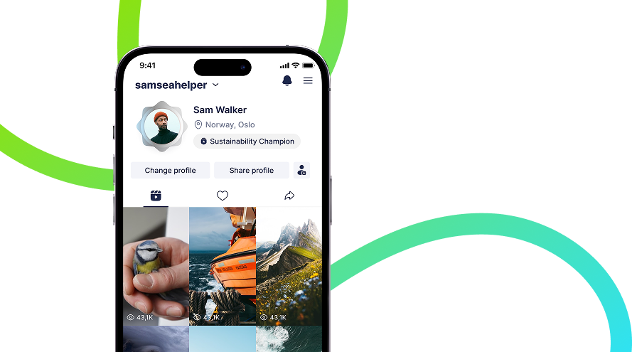 Personal profile that
reflects your values